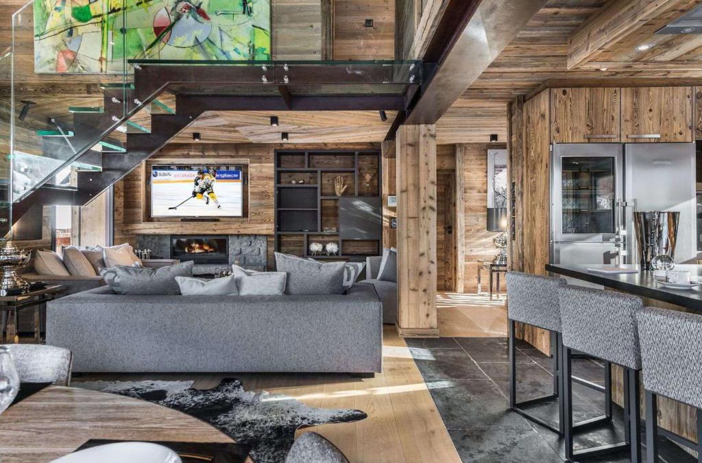 Megeve Ski Chalet | Chalet de luxe avec jacuzzi, salle cinéma et piscine au centre de Megève - FR-1-569-10