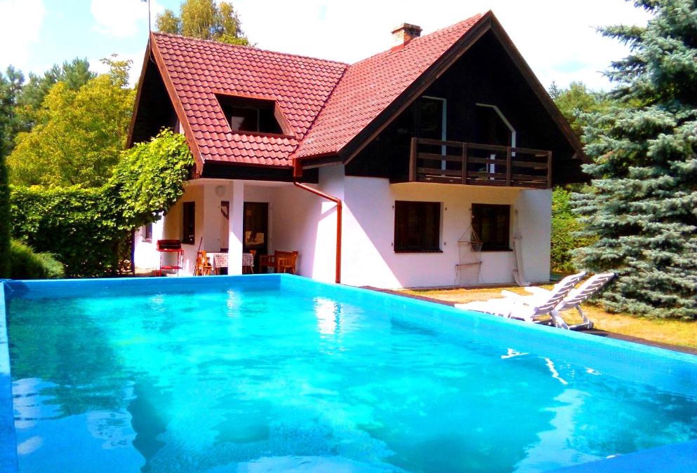Trzciel Cabin | CHALET Dom z basenem