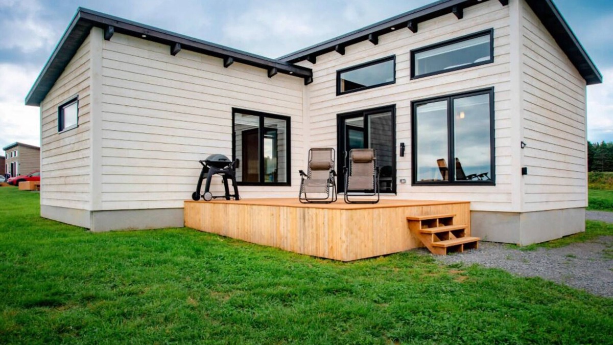 Gaspe Ski Chalet | Chalet double avant vue sur la mer