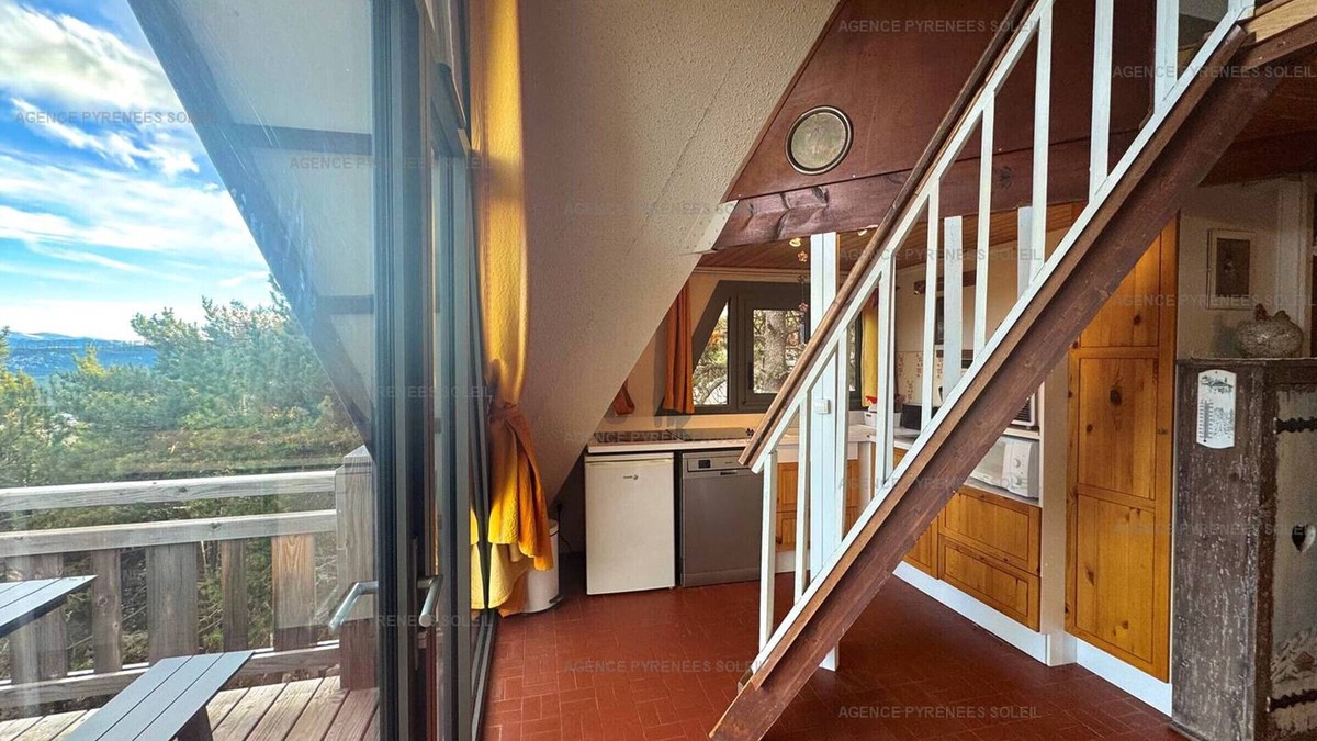 Les Angles Ski Chalet | Chalet for 6 with balcony and parking in Les Angles