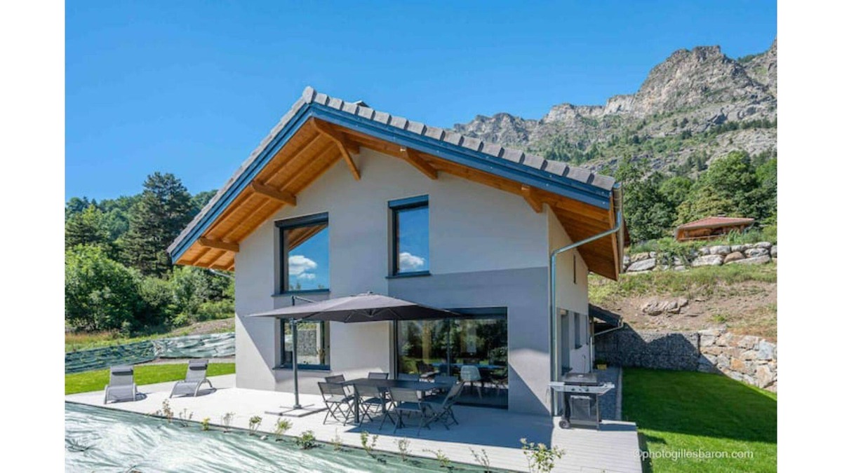 Saint-Jean-Saint-Nicolas House | Chalet Soleil Boeuf