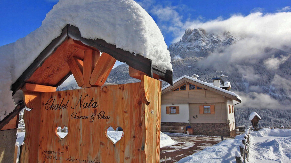 Vigo di Fassa Apartment | Chalet Nata: your panoramic retreat in the Dolomites of Val di Fassa