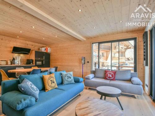 Le Grand-Bornand Ski Chalet | Chalet neuf 4-6 pers, confortable et élégant - FR-1-391-173
