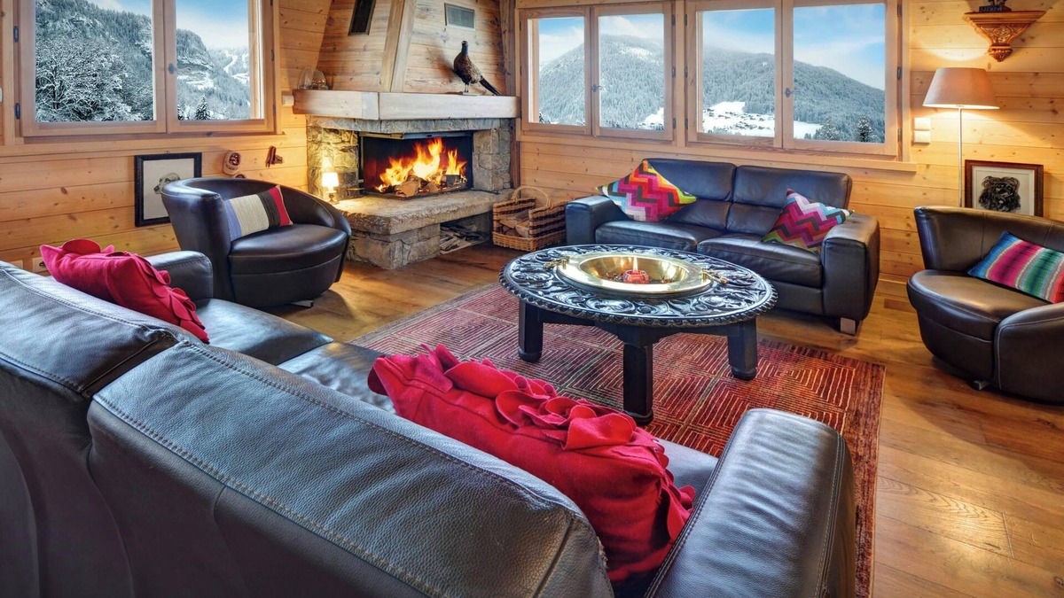 Saint-Jean-de-Sixt Ski Chalet | Chalet Polanka - luxury ski base for 12, cosy fire & views - OVO Network