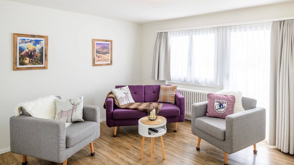 Graechen Apartment | Chalet Soldanella Apartment Ground Floor South East 4 * S