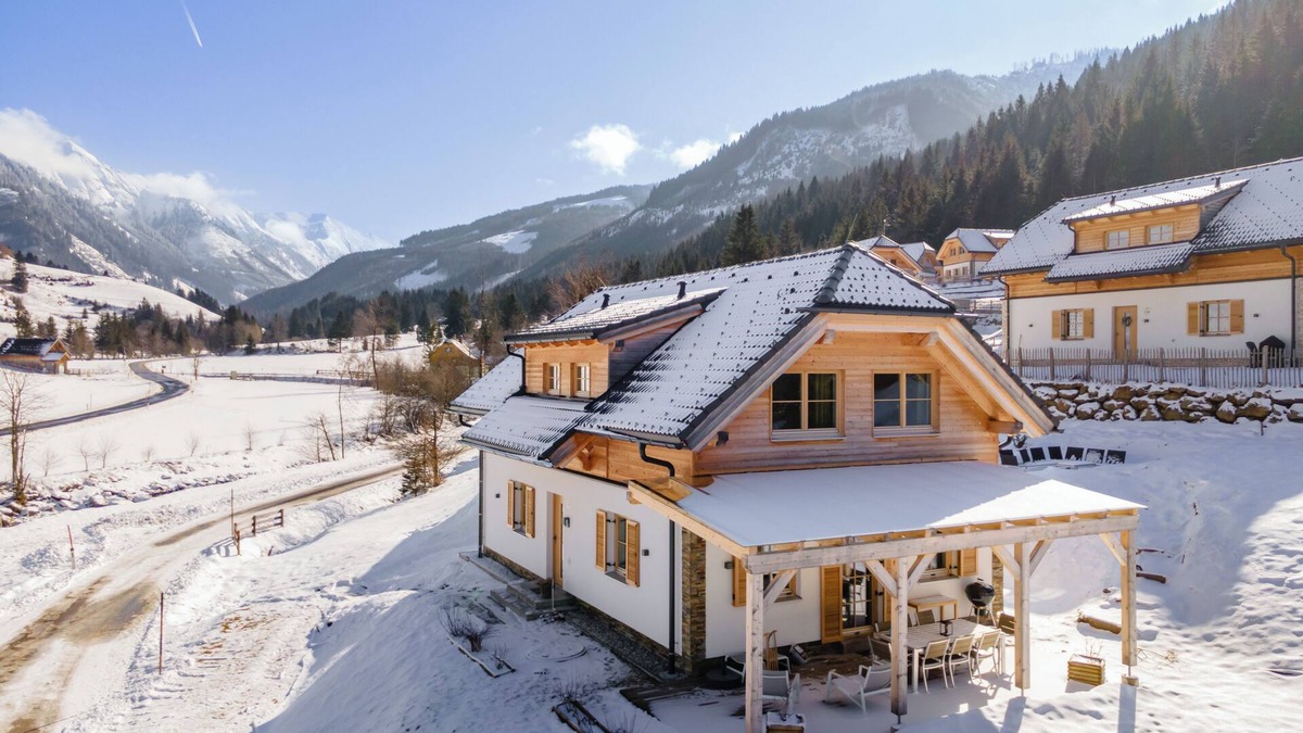 Donnersbachwald Ski Chalet | Chalet with covered terrace, sauna and nice view