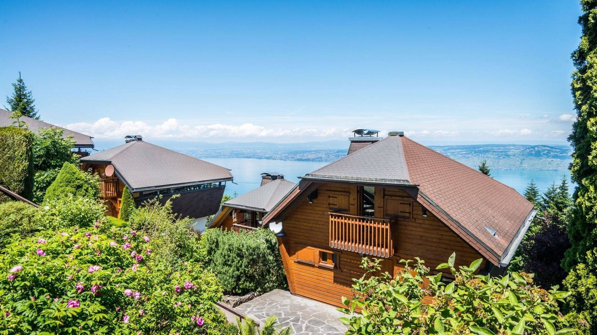 Thollon-les-Memises Ski Chalet | Chalet with a view over Lake Geneva