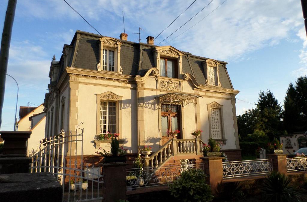 Haguenau House | Chambre individuelle à lit double dans une maison de Maître de 1904