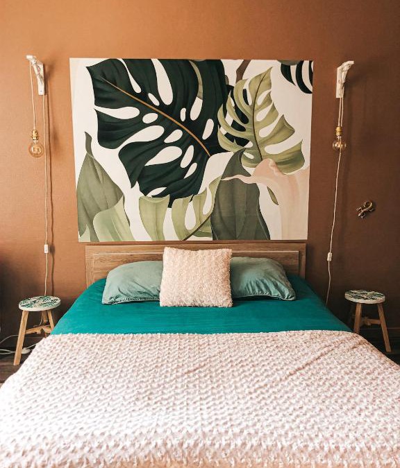 Cognac House | chambre salle de bain partagée