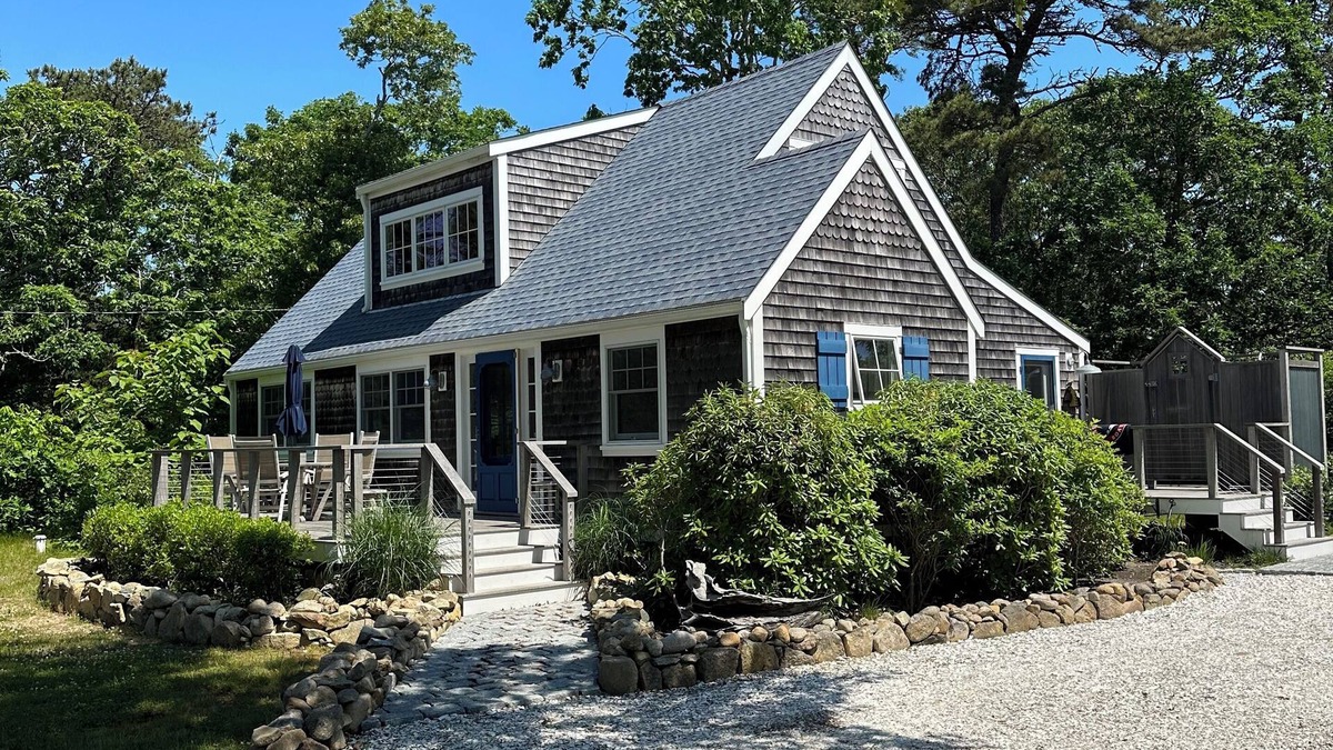 Edgartown Cottage | Chappy Cottage designed for the vacationer. Patio, outdoor shower, grill
