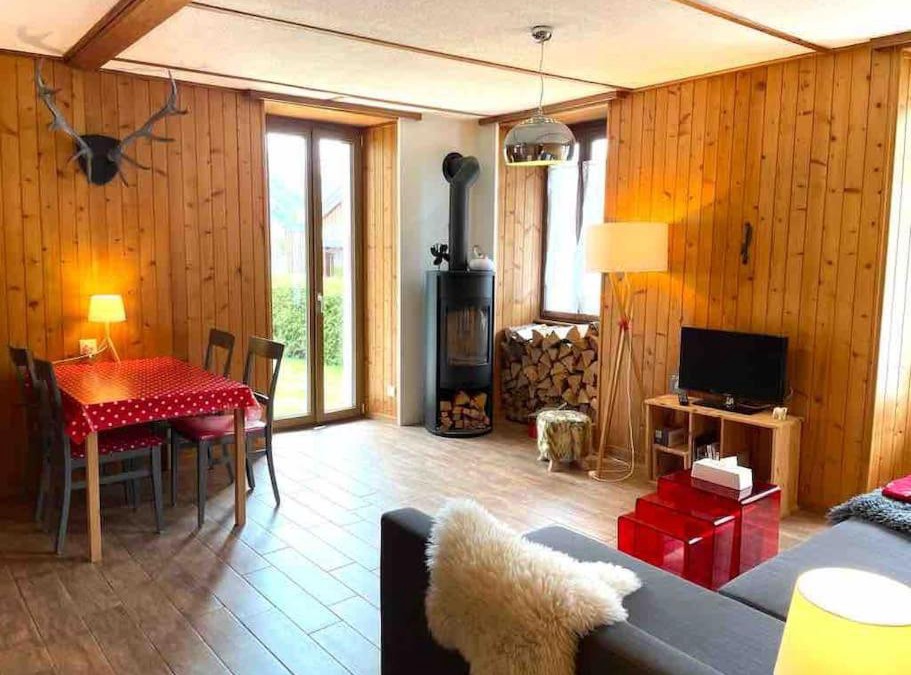 Champex-Lac Apartment | Charmant 2,5 pièces avec jardin à 2 pas du lac