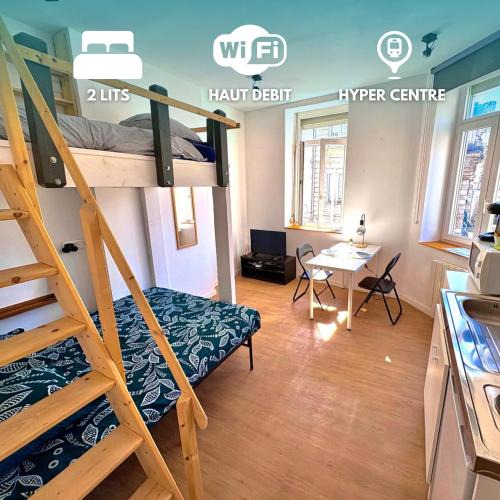 Arras Apartment | Charmant Studio 3 pers - Hyper centre d'Arras