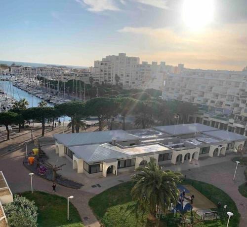 Carnon-Plage Apartment | Charmant studio vue mer et port