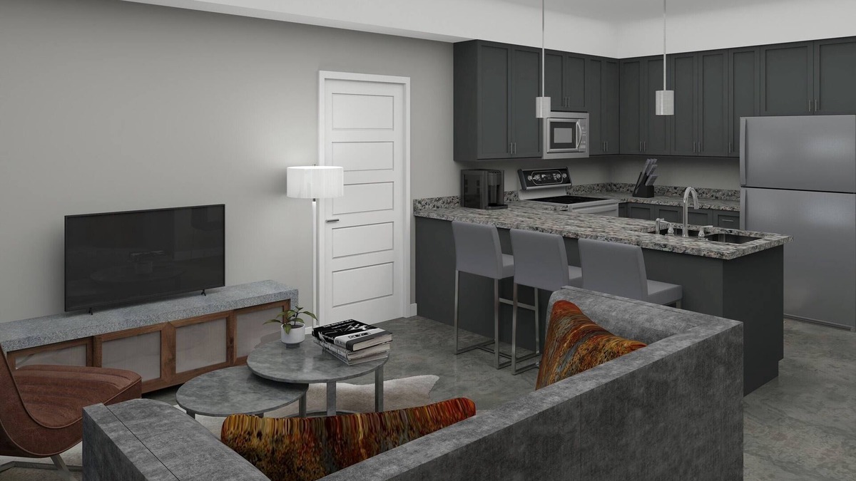 Bridgeport Apartment | Charming 1-bedroom apartment with full kitchen and modern conveniences.