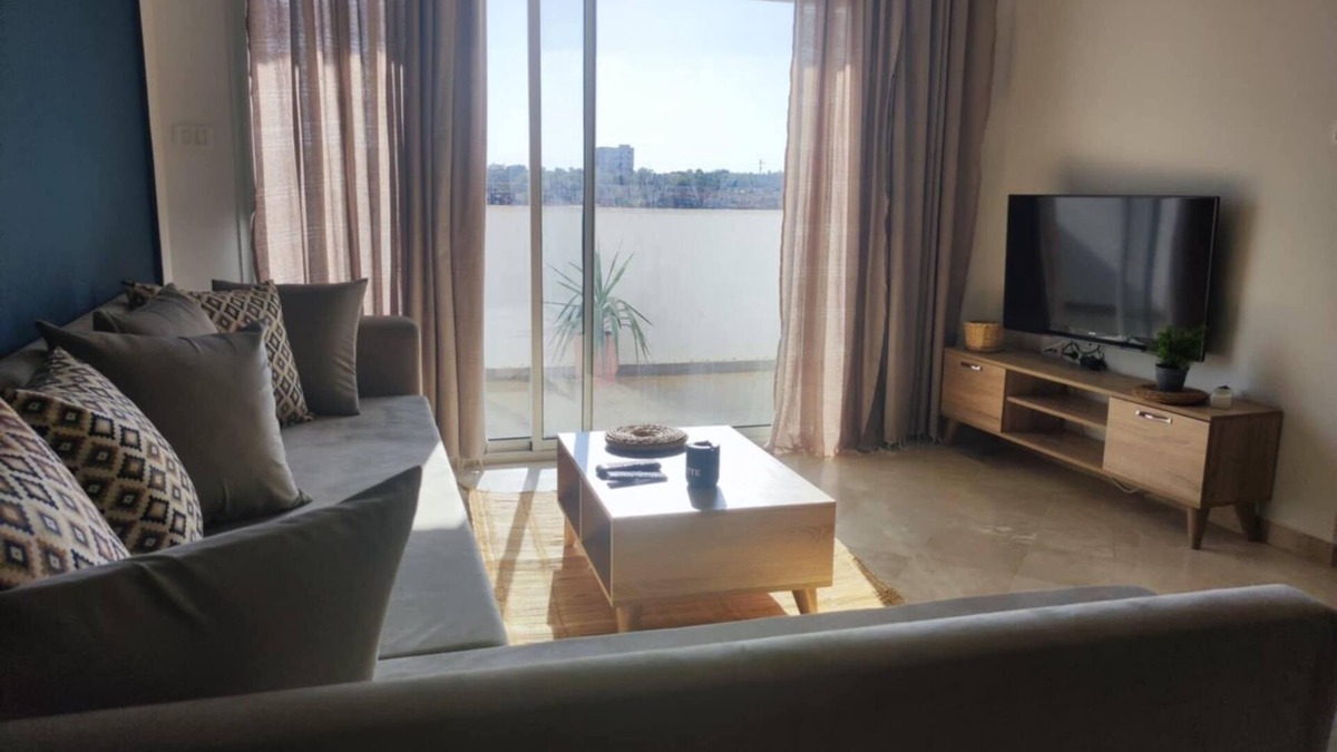 Mahdia Apartment | Charming 1-bedroom apartment in welcoming Hiboun with WiFi, AC