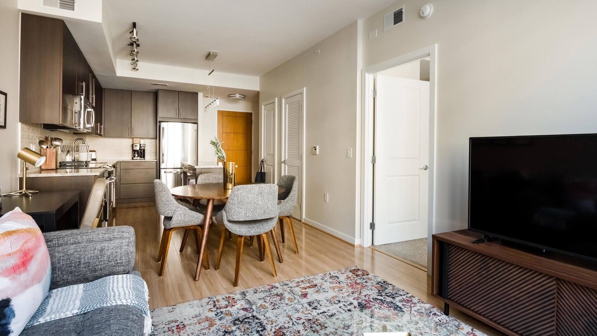 Bethesda Apartment | Charming 1BR in Bethesda with Gym & Rooftop Pool