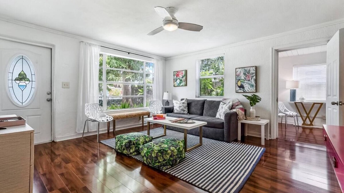 Delray Beach House | Charming 2-bdrm house IN Delray Beach-walk to Atlantice Ave and beach