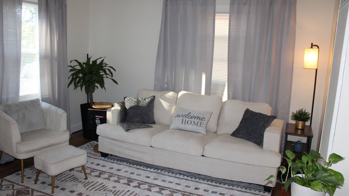 Charlotte House | Charming 2-bedroom home filled with lovely natural light on a quiet street