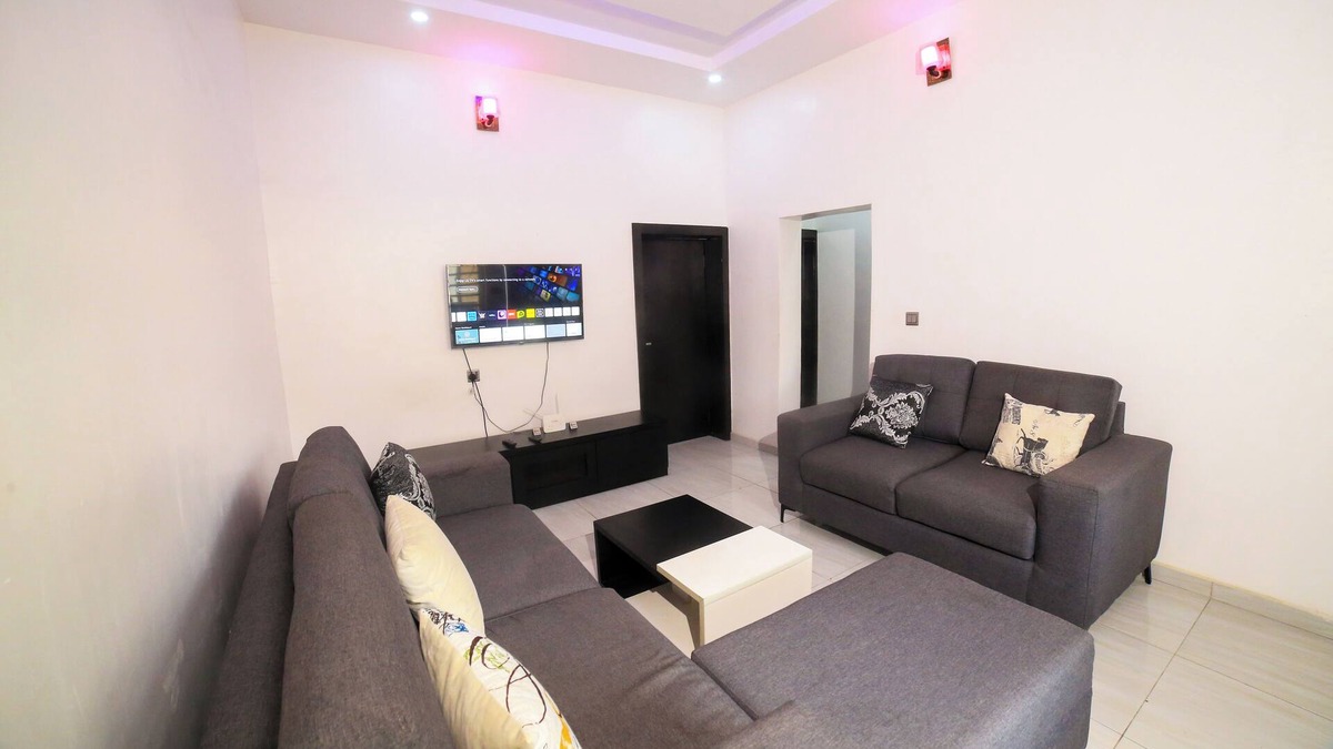 Ajah House | Charming 2-Bedroom House in Ajah with AC & WiFi