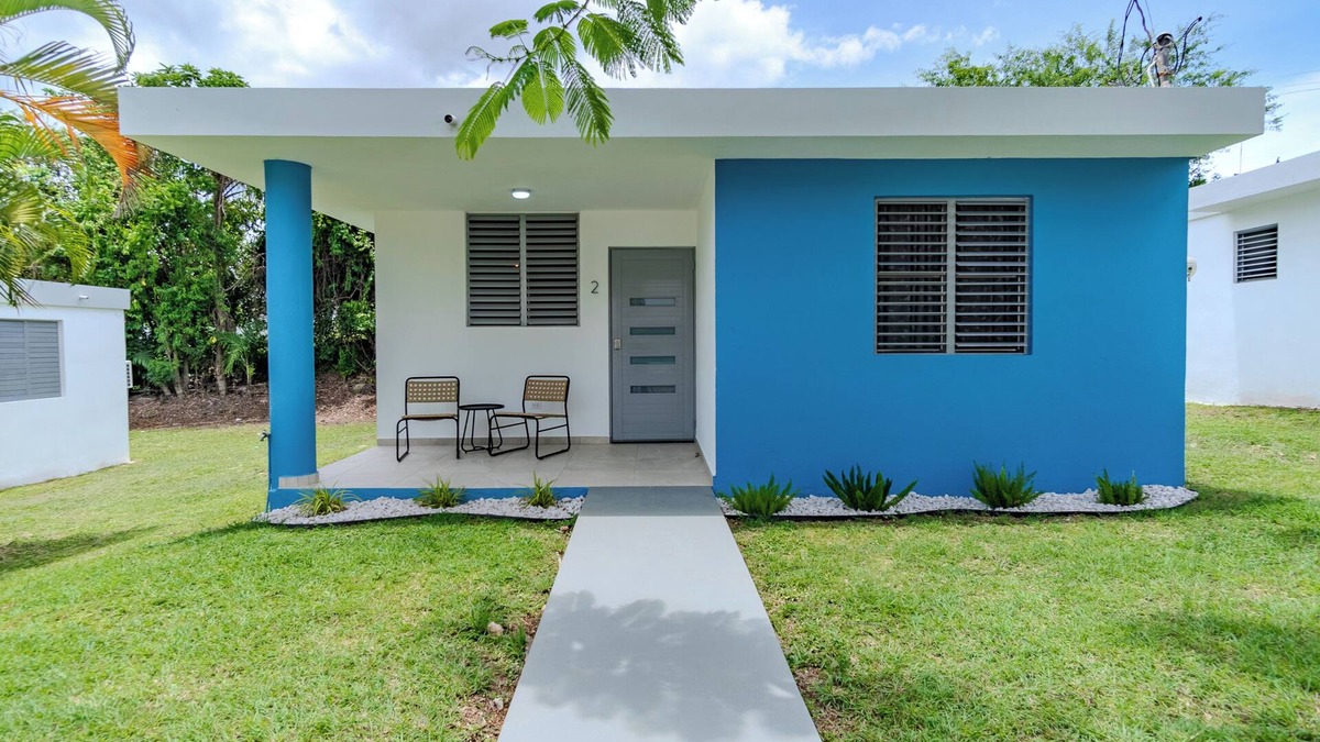 Pedernales Villa | Charming 2-bedroom little villa in Cabo Rojo with Full Kitchen, WiFi and AC