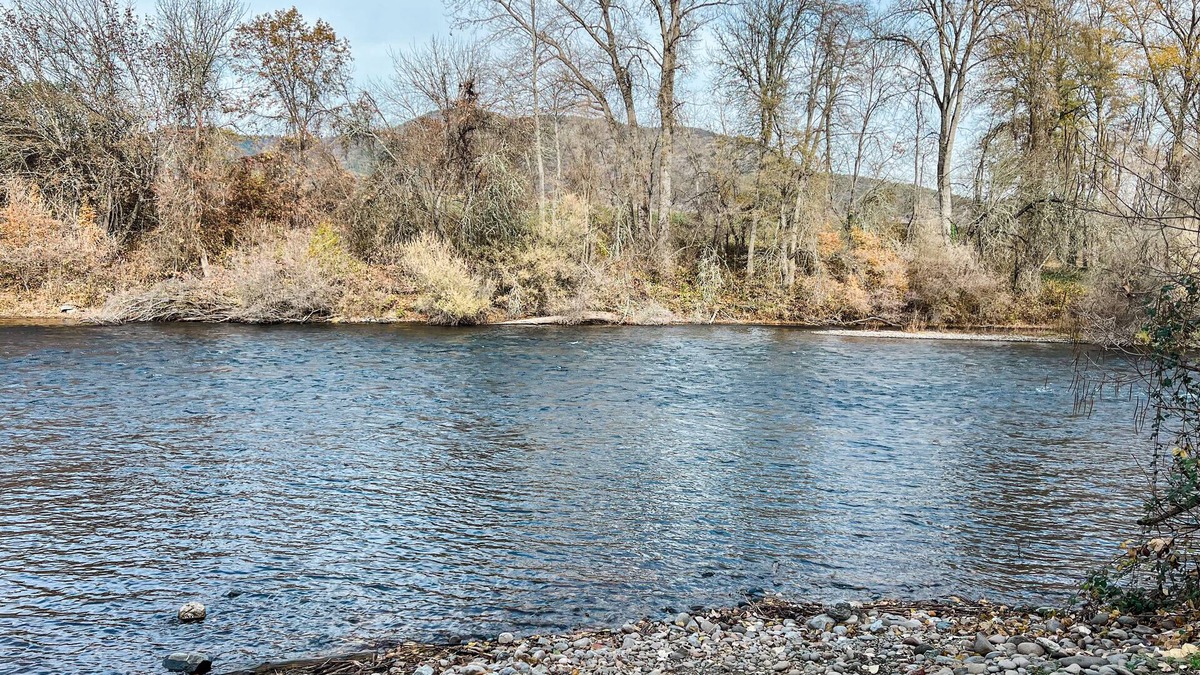 Gold Hill Cottage | Charming 2 BR riverside stopover in Gold Hill. Private hot tub, river access, and just down the road from Del Rio Vineyards. Perfect base for exploring the Rogue Valley. Pet-friendly!