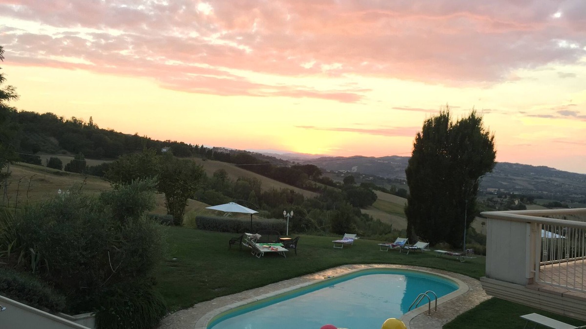Montelabbate Villa | charming 250 m² ground-floor portion of villa, pool nearby the beach in Italy