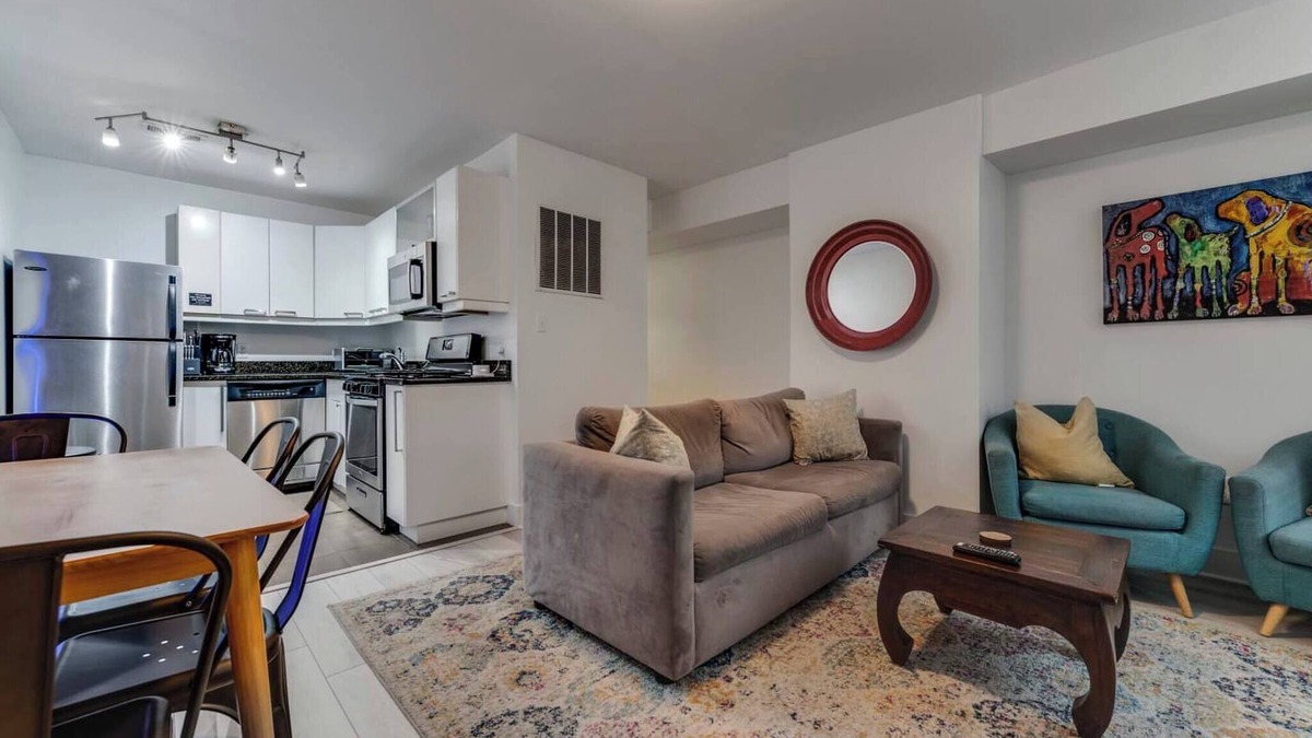 Columbia Heights Apartment | Charming 2BD/1BA in Hip Area - Near Metro