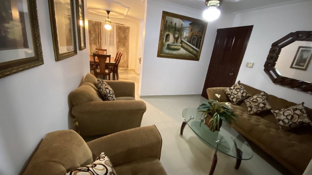 Guaricano Apartment | Charming 3-bedroom Retreat in Santo Domingo