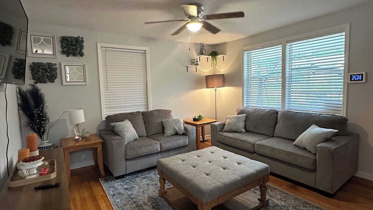 Columbia House | Charming 3-bedroom house near Fort Jackson and University of South Carolina