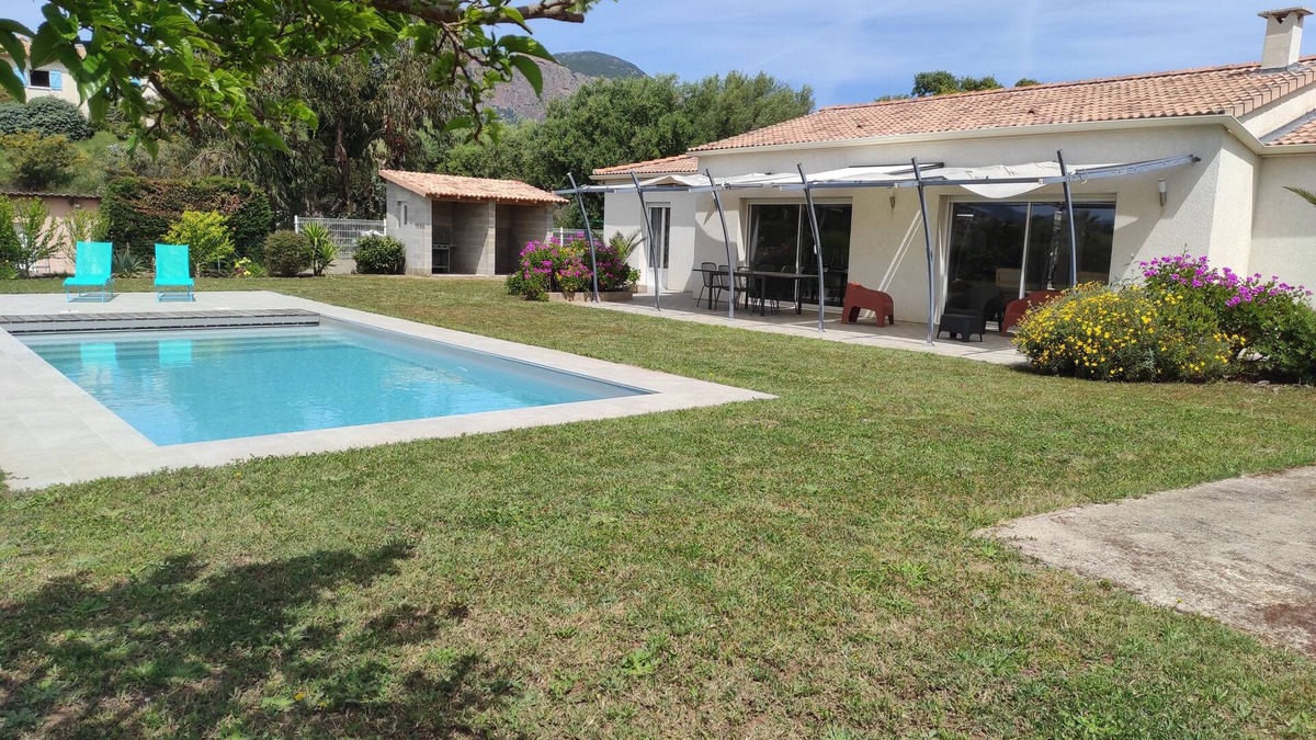 Sarrola-Carcopino House | CHARMING AIR-CONDITIONED VILLA WITH POOL AT THE GATES OF AJACCIO AND ITS BEACHES
