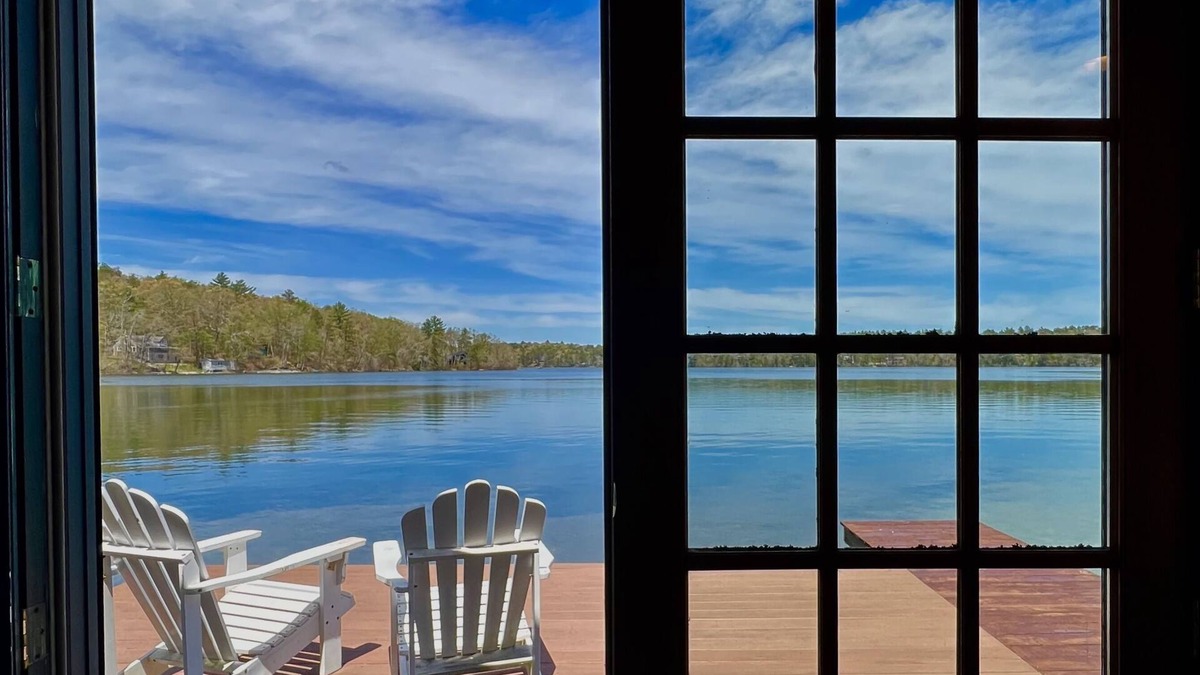 Plymouth Cottage | Charming Antique Boathouse Located Directly On Long Pond.