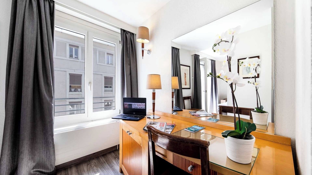 Downtown Geneva Apartment | Charming Apartement- 1br-4p- Geneve