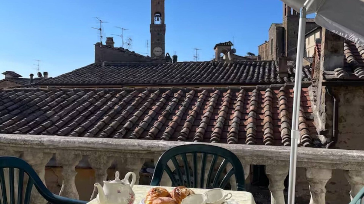 Montalcino Apartment | Charming apartment in the historic center with large terrace and beautiful view