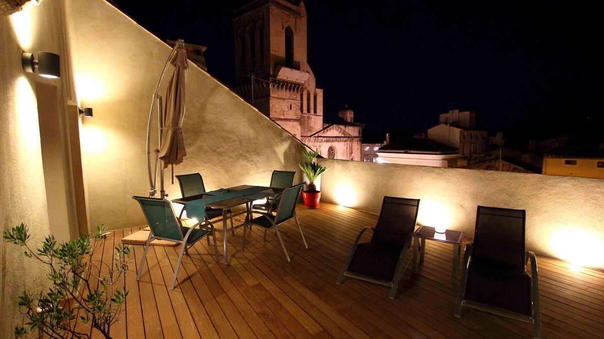 Nimes City Centre Apartment | Charming apartment with stunning terrace in Nimes' medieval centre