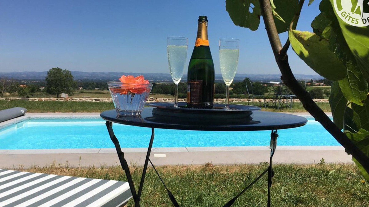 Saint-Andre-dʼApchon Cottage | Charming Cottage with Pool, Wi-Fi & Pets Allowed