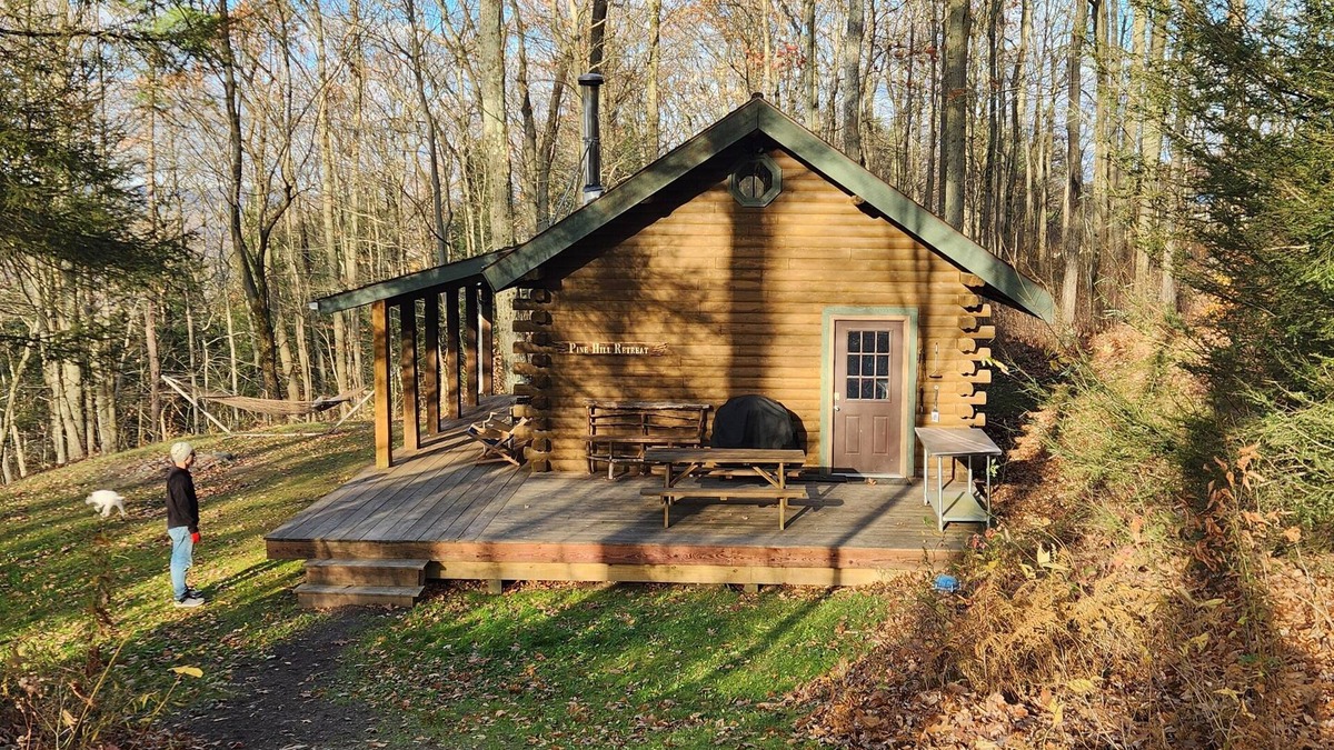 Cohocton Cabin | Charming cabin on 30 acres in the Bristol Hills of New York's Finger Lakes area,