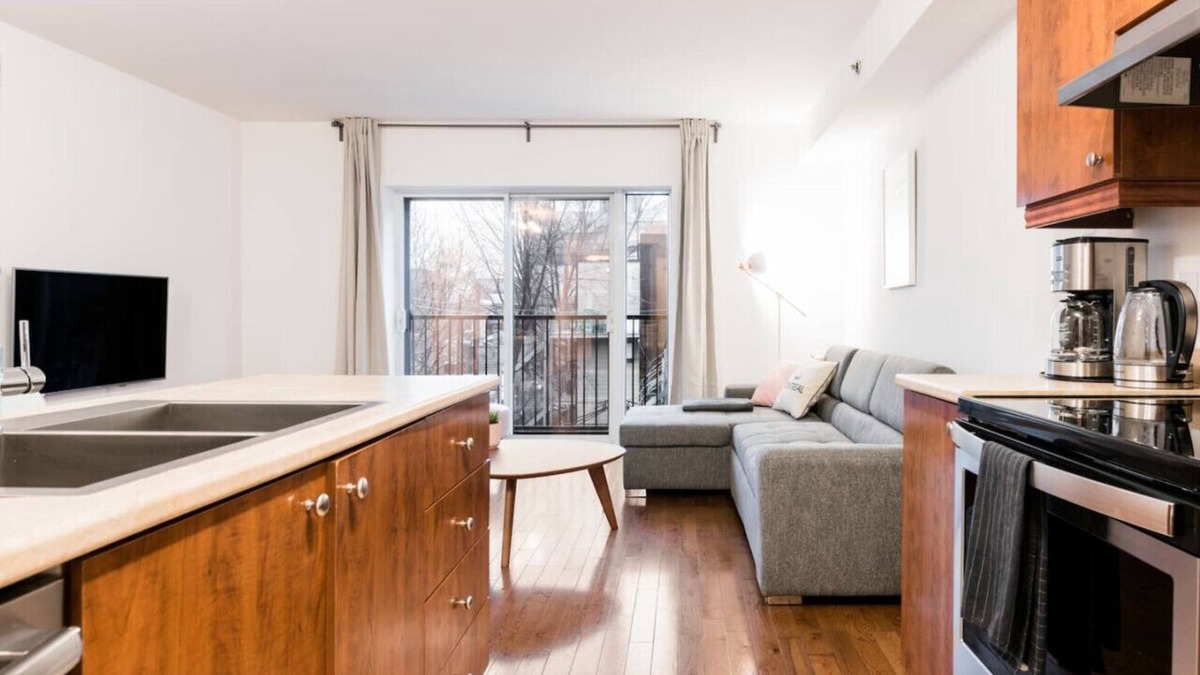 Hochelaga Apartment | Charming & Cozy Loft with Rooftop Access & AC