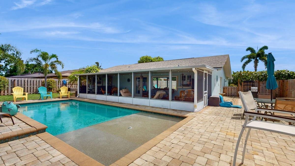Cypress Lake House | Charming Crystal Lakes Retreat with private pool, fenced yard, and internet