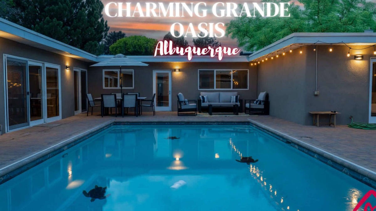 Northeast Heights House | Charming Grande Oasis Heated Pool- An Irvie Home