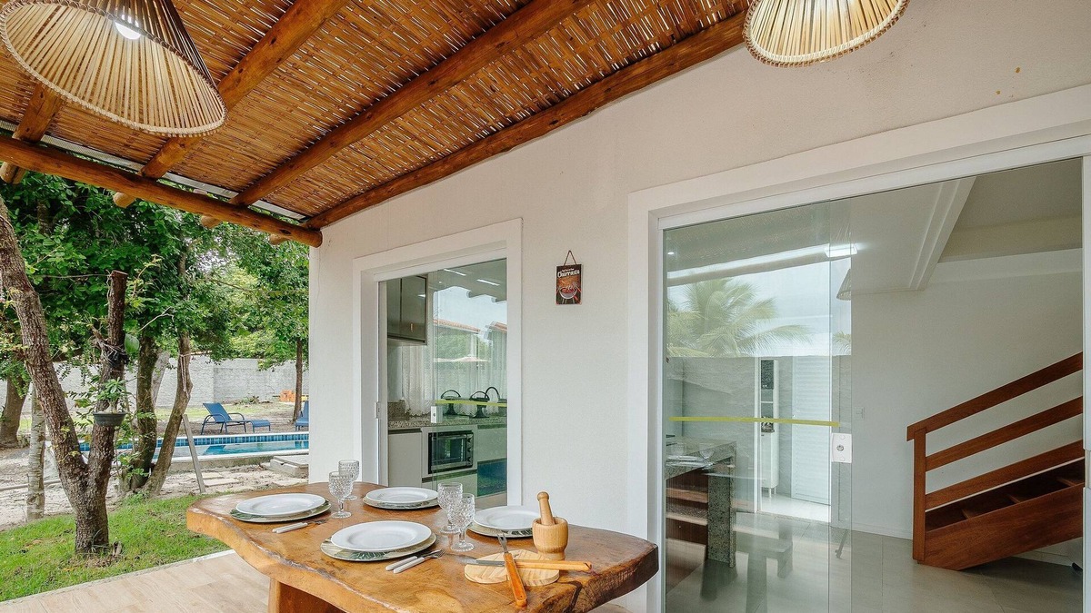 Imbassai Ski Chalet | Charming House in Imbassai w/Pool Rtq0009