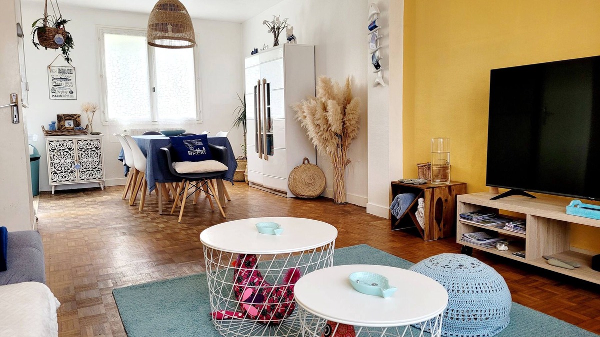 Saint-Marc House | Charming house with garden Brest, 1000m from the sea