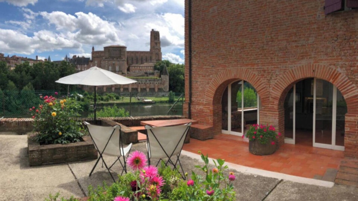 Albi House | Charming house with terrace and spectacular view of the Episcopal City
