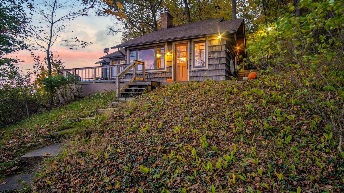 Holland Cabin | Charming Lake Michigan Cabin on 60 Acres of Peaceful Woodland