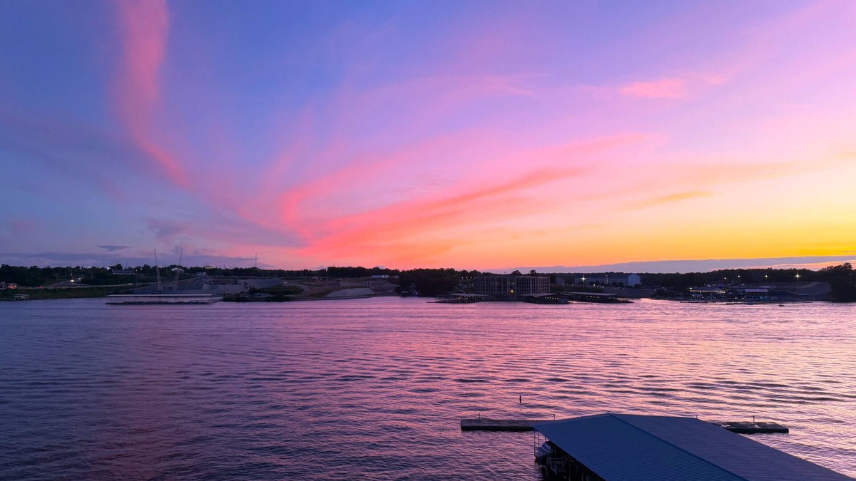 Osage Beach Condo | Charming Lakefront Getaway - Best views from comfy condo 50' above the water!