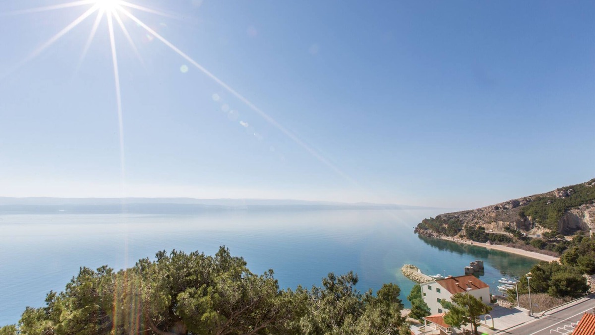 Mimice House | Charming Mediterranean stone house, amazing view on Adriatic sea, pebble beach