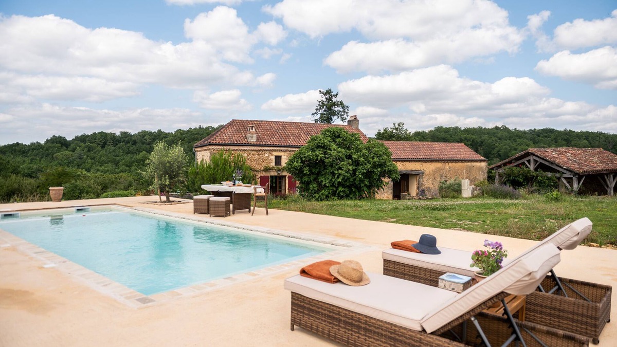 Saint-Marcory Other | Charming old farmhouse, lovingly restored with modern comfort and private pool.