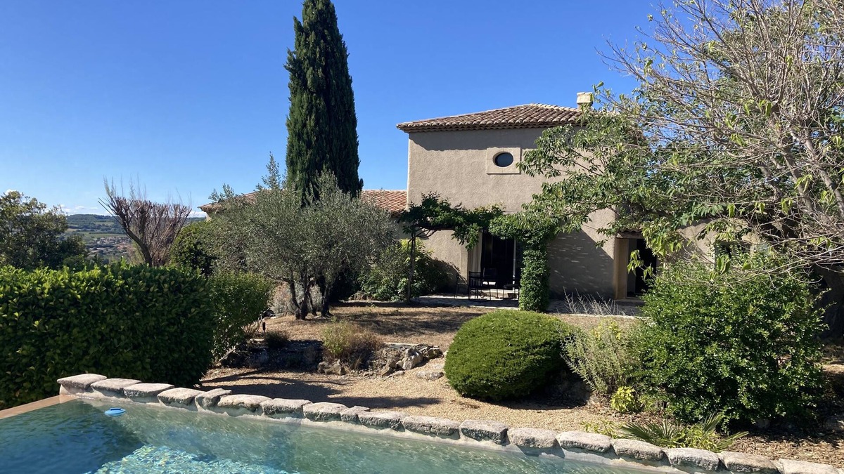 Villedieu Villa | Charming Provencal house with private pool and exceptional view