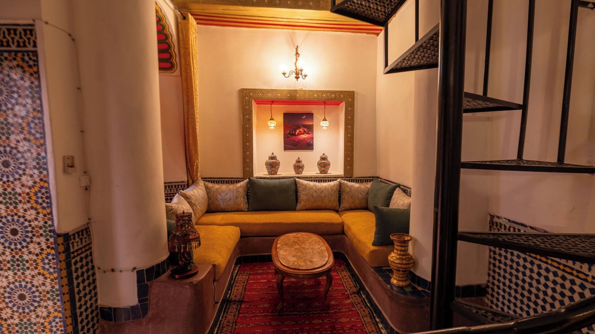 Talaa House | Charming riad in superb Fès : Room Romayssa
