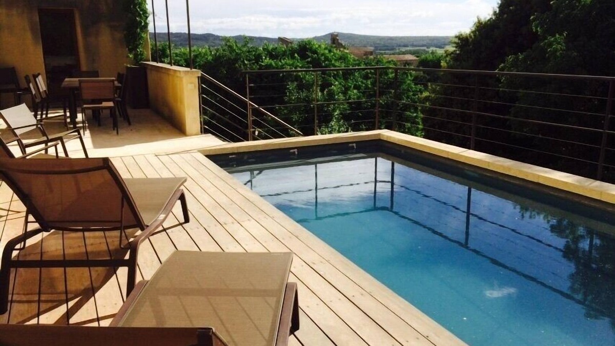 Saint-Siffret House | Charming stone house. 5 bedrooms. Swimming pool. Near Uzes and Pont du Gard
