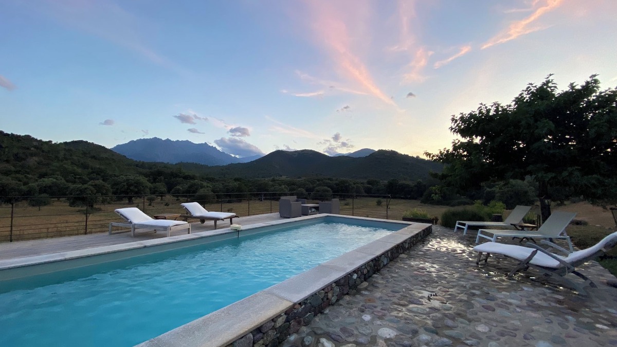 Castifao House | Charming stone house with heated swimming pool on the outskirts of the Balagne